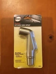 Brushed Nickel Kitchen Sprayer Head Replacement No 89270 Danco Company New. Fixed Price $18.95.