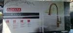 Delta Kylo Pull-down Kitchen Faucet 19846Z-CZ-DST Champagne Bronze. Fixed Price $175.00.