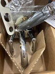 Moen 66410 Eva Centerset Bathroom Faucet, 2-HANDLE, 3-HOLE, 4" Chrome. Fixed Price $70.00.