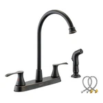 Kirlystone Oil-rubbed-bronze Kitchen With Side Sprayer,. Fixed Price $102.99.