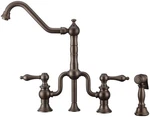 Whitehaus WHTTSLV3-9771-NT Twisthaus Plus 1.5 Gpm Widespread Bronze. Fixed Price $784.00.