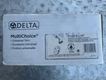 Delta Leland Monitor Scald-guard Polished Chrome Shower Trim Only T14278-LHP. Fixed Price $60.00.