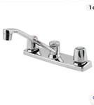 Pfister G135-1000 Polished Chrome 2 Handle Kitchen Faucet New In Box. Fixed Price $55.00.