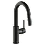 Elkay Avado LKAV3032BK Singlehole Bar Faucet Pull-down Sprayer-black Stainless. Fixed Price $189.00.