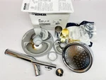 Kohler Purist Rite-temp Trim Lever Handle 2.5 Showerhead K-TS14422-4-CP. Fixed Price $399.01.