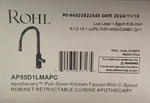 Rohl AP55D1LMAPC Kitchen Faucet. Fixed Price $639.99.