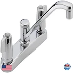 Peerless Faucet P221LF Classic Two Handle Kitchen Chrome. Fixed Price $100.98.