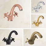 Bathroom Sink Faucet Vessel Double Handle Basin Vanity Mixer Tap One Hole. Fixed Price $36.00.
