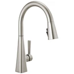 Delta 19802Z-SP-DST Brushed Nickel Pull Down Kitchen Faucet Spotshield. Fixed Price $299.99.