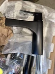 Delta Zura 574T-CS-DST Touch 2.0 Activation Bathroom Sink Faucet Black/chrome. Fixed Price $449.98.