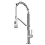 Oletto 20.5 In. 2-FUNCTION 360 Spout Swivel Single Handle Pull Down Kitchen Fau. Fixed Price $190.34.