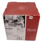 Pfister Polished Chrome Avalon Bathroom Sink Faucet 3 Hole F-048-CB0C New. Fixed Price $22.49.