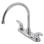 Kingston Brass KB6791LLLS 8-INCH Centerset Kitchen Faucet. Fixed Price $92.37.