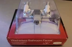 Ldr Washerless Double Handle Decor Bath Faucet W/pop-up All Brass Construction. Fixed Price $12.00.