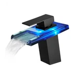 Lordear Single Handle Holewaterfall Bathroom Vessel Faucet With Led Light. Fixed Price $89.99.