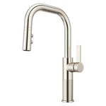 Pfister Montay Single Handle Pulldown Kitchen Sink Faucet With Sprayer. Fixed Price $160.30.