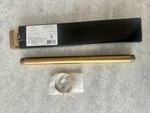 New Signature Hardware SHRSC120BG 12" Round Ceiling-mount Shower Arm Pipe Gold. Fixed Price $70.00.