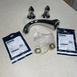 Kohler Forte T10278-4-CP Polished Chrome Two Handle Roman Tub Faucet. Fixed Price $105.00.