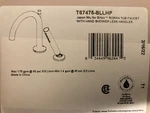 Brizo T67475-BLLHP Odin Deck Mounted Roman Tub Filler Less Handles. Fixed Price $567.99.