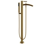 Wyndham Collection WC-AT102340 Taron Floor Mounted Tub Filler Gold. Fixed Price $674.25.