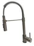 New Ikea Vimmern Kitchen Faucet With Handspray Stainless Steel Color 405.199.48. Fixed Price $218.17.
