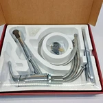 Kissler Dominion 77-2116 Chrome Pull Out Kitchen Faucet Single Lever 8". Fixed Price $110.93.
