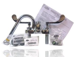 Zurn Commercial Gooseneck Faucet Chrome Z812A4-XL-3F Aquaspec Brass New, No Box. Fixed Price $72.91.