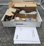 Kohler 13469-CP Geometric Touchless Single-hole Lavatory Faucet Polished Chrome. Fixed Price $229.99.