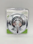 Symmons Allura Shower Tub Dial & Trim Kit In Polished Chrome S-66-2-LAM-TRM-RP. Fixed Price $54.99.