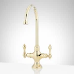 Signature Hardware SH484070 909999 Isabel 1.8 Gpm Double Handle Single Hole Bar. Fixed Price $164.00.
