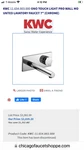 Kwc 11.654.003.000 Ono Touch Light Pro Wall Mounted Lavatory Faucet 7" (chrome). Fixed Price $1599.99.