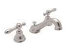 Rohl AC102LM-STN-2 Arcana Cisal Widespread Bathroom Faucet Satin Nickel New Box. Fixed Price $473.10.