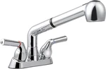 Utility Sink Faucet With Sprayer, Laundry Room Pull Out For. Fixed Price $60.99.