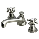 Water Creation Widespread Bathroom Faucet 2-HANDLE W/pop-up Drain 3-HOLE Nickel. Fixed Price $99.00.