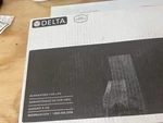 Delta Leland 8IN Widespread 3-HOLE Pull-down High Arc Kitchen Faucet Stainless. Fixed Price $220.00.