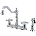 Kingston Brass KB1751AXBS Heritage Centerset Kitchen Faucet. Fixed Price $181.50.