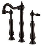 Belle Foret BFN37201ORB Montpellier Widespread Vessel Sink Faucet Rubbed Bronze. Fixed Price $135.00.