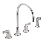 Moen 8242 Chrome M-dura Commercial Kitchen Faucet Includes Side Spray. Fixed Price $348.26.