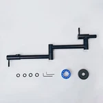 360 Pot Filler Folding Kitchen Faucet Double Joint Swing Arm Sink Wall Mount. Fixed Price $43.46.