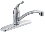 Moen 67425 Chateau Single Handle Kitchen Faucet 1.5 Gpm (chrome). Fixed Price $166.78.