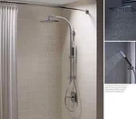 Kohler Westin Rail Rainshower Combo Kit Polished Chrome 45206-MB-CP. Fixed Price $332.49.
