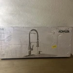 Kohler Ealing Pro R28702-SD-VS Single-handle Stainless Kitchen Sink Faucet New. Fixed Price $110.00.