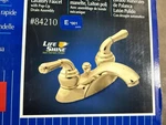 Moen 84210 Monticello 4" Centers Faucet Polished Brass. Fixed Price $399.00.