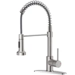 Owofan Kitchen Faucet Low Lead Commercial Solid Brass Single Handle Le.... Fixed Price $101.98.