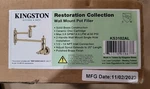 Kingston Brass KS3102AL -wall Mount Pot Filler Faucet. Restoration Collection.. Fixed Price $76.50.