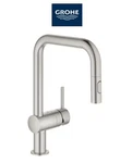 Grohe 32319DC3 Minta 1.75 Gpm Single Hole Pull Down Kitchen Faucet Stainless Ste. Fixed Price $480.00.