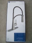 Glacier Bay Brenner 1-HANDLE Pull-down Sprayer Kitchen Faucet 1003559119 New. Fixed Price $89.99.