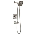 Delta IN2ITION Two-in-one Shower System Brushed Nickel, 4 Spray, Hand. Fixed Price $349.99.