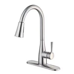 Glacier Bay Sadira Touchless Pull-down Kitchen Faucet Stainless Steel New. Fixed Price $79.95.