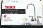 Delta B28911LF Foundations Two Handle Bar/prep Faucet - Chrome. Fixed Price $49.90.
